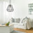 1 - Light Dark Bronze Single Pendant
