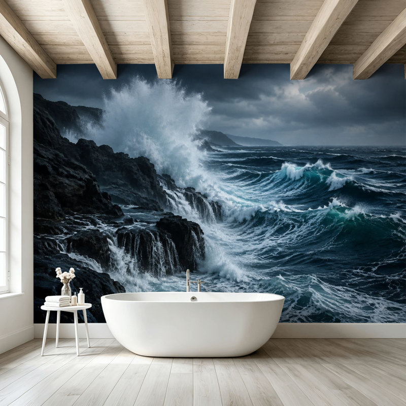 Adhésif mural amovible Peel and Stick, L 99,6 po x l 144 po