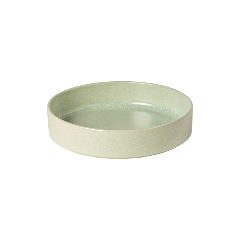 Redonda Handmade Stoneware Dinner Plate, Bay Leaf