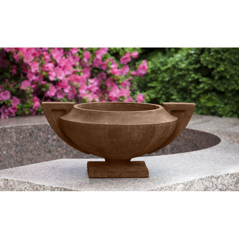 Smithsonian Handmade Planter, Brownstone