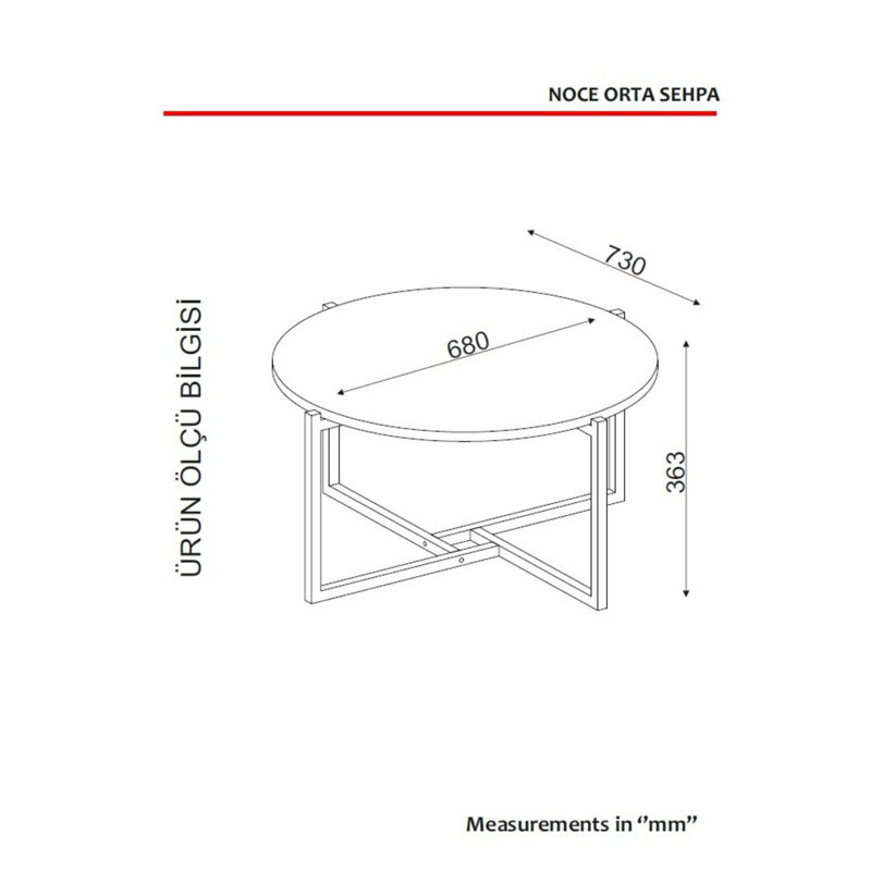 Table basse Carrson
