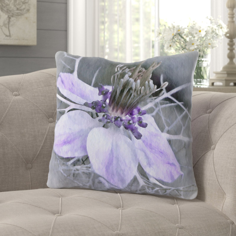 Virgin Outdoor Reversible Throw Pillow, Microsuede, Indoor