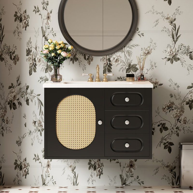 Meuble-lavabo 30 po avec lavabo en céramique