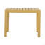 Ensemble de chaises à une place et de table basse 2 pièces en PP - Mobilier polyvalent d'intérieur / extérieur pour le salon, le balcon, la plage - Polypropylène-727922019