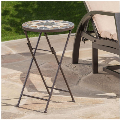 Table de bout en argent