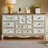 Retro Solid Manufactured Wood Accent Cabinet