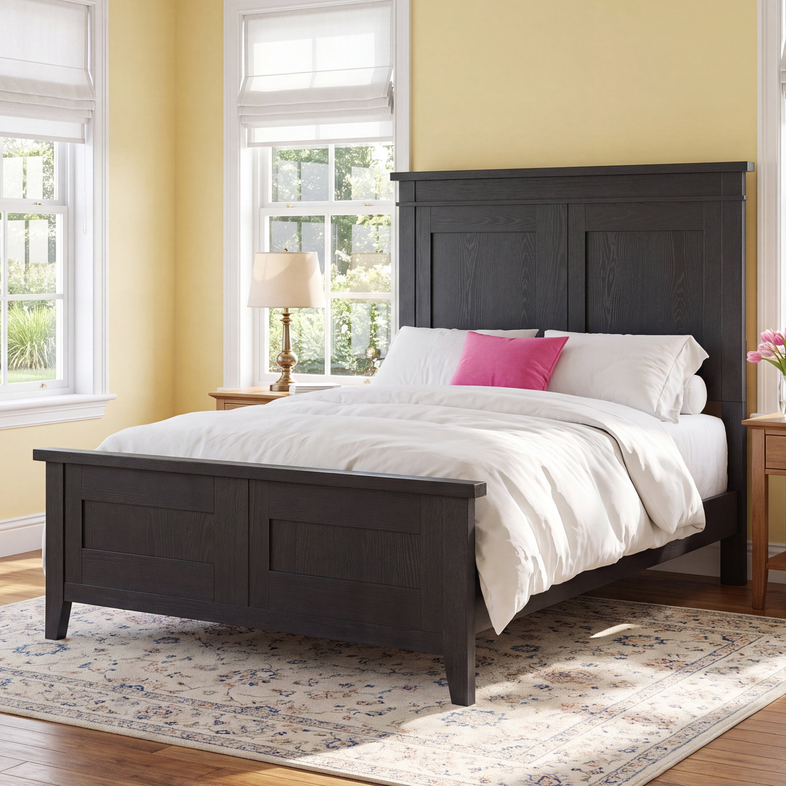 Today's Traditions Complete Panel Bed, Blacksmith, Twin