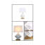 Nero 22'' White/Gold Table Lamp