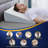 Ballville Bed Wedge Pillow Foam with Cover, Anti Snoring, Multi-Purpose, Comfortable, Legs, and Back Support