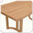 Natural Finish Dining Table Sturdy Durable Stylish Practical Versatile-1802900335-1806436664