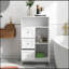 Armoire de rangement sur pied polyvalente pour plusieurs pièces, améliorant l'organisation