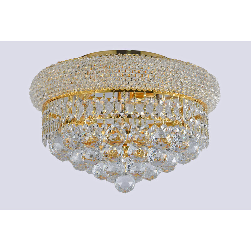 Mckie Flush Mount, Gold