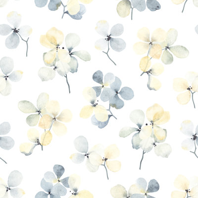 Peel & Stick Floral Roll
