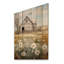 Farmhouse Quiet Retreat II On Wood Print-132570780