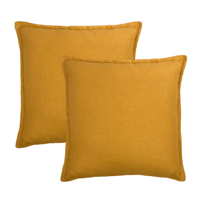 Coussin en lin Frisco