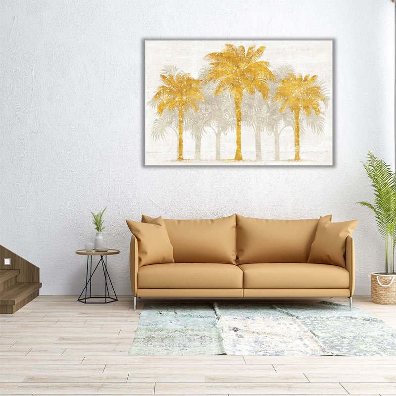 Palm Coast I - reproduction d'art sur toile, H 20 po x l 30 po