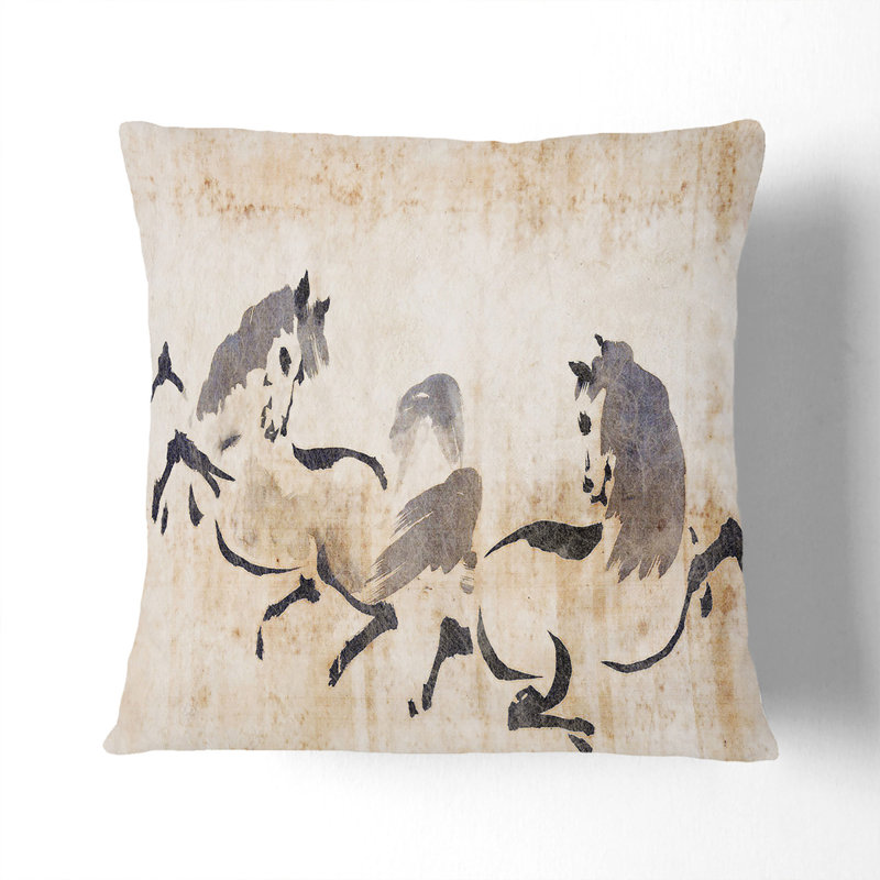 Square Throw Cushion, White, 55cm H x 55cm W x 20cm D