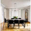 Lustre ovale 8 lumières en chrome avec détails en cristal transparent-95786139