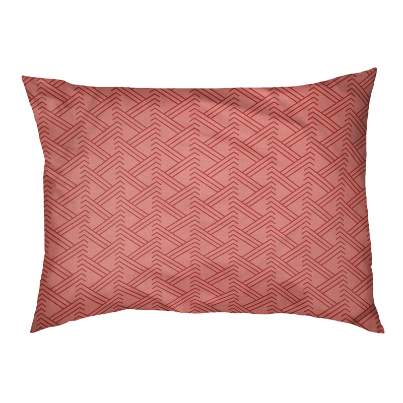 Coussin pour chien Chen, Petit (l 28 po x P 6 po x H 18 po), Rouge