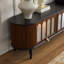 Meuble télé rétro avec rangement simple-1697610139