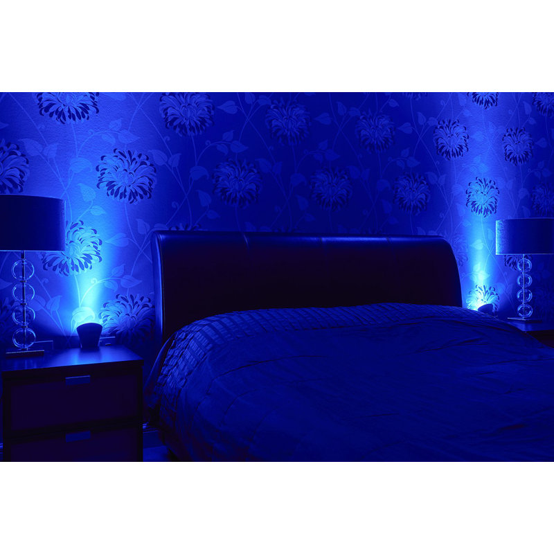 Redeker Plastic Plug-in Spotlight, Blue