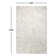 Tuscon Cowhide Chevron Area Rug in Cream