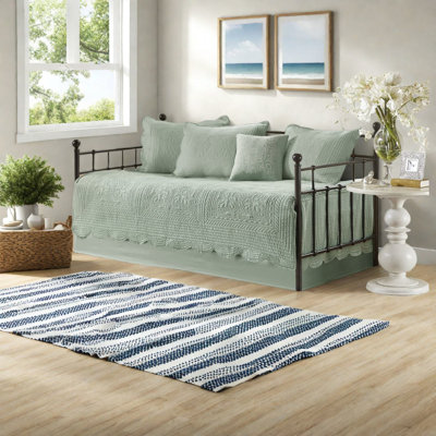 Ensemble de literie réversible en microfibre 6 pièces