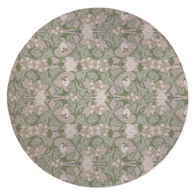 Ogee Leaf Outdoor Rug
