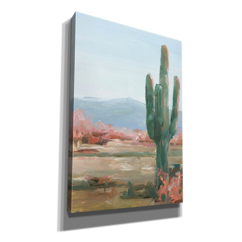 'Saguaro Cactus Study 2' by Ethan Harper Canvas Wall Art, 26" H x 18" W x 0.75" D