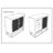 Dunster Cane 2-Drawer Storage Nightstand