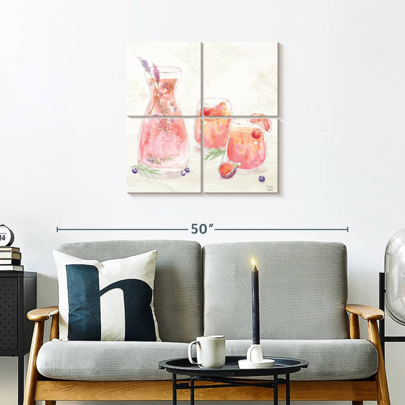Yarlin Classy Cocktails II, 26" H x 26" W