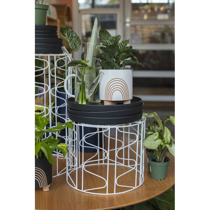 Support pour plante à piédestal Groene, H 11 po x L 14 po x P 14 po