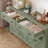 Almus 55'' Sideboard with 4 Glass Doors, 2 Large Drawers and Adjustable Shelves-244374941