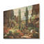 Cactus vert en fleur au Nevada - cactus floral sur bois-827185267
