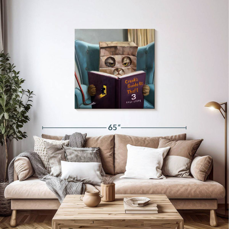 Ketti Cat Burglar II, H 36 po x l 36 po