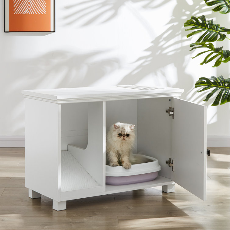 Fason Litter Box Enclosure with Scoop