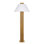 Craftsman Wood Floor Lamp, Natural Oak