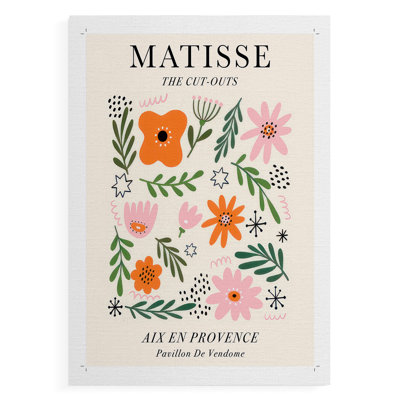 Matisse CXCIII Framed Print -Canvas Print Only - NOT FRAMED