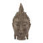 Sculpture tête de bouddha méditante 6,5 x 6,3 x 12 po, grand
