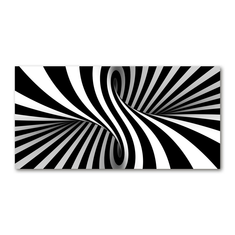 Swirl Abstraction - Wrapped Canvas Print