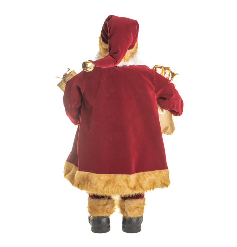 Père Noël classique marron