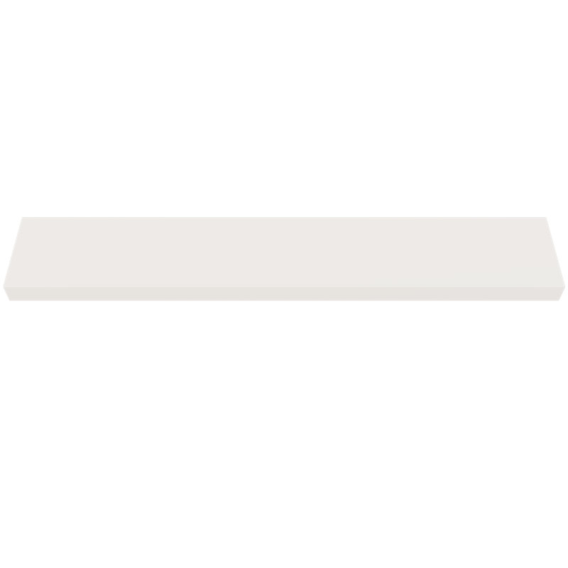 Painted Wood Floating Shelf, Cream