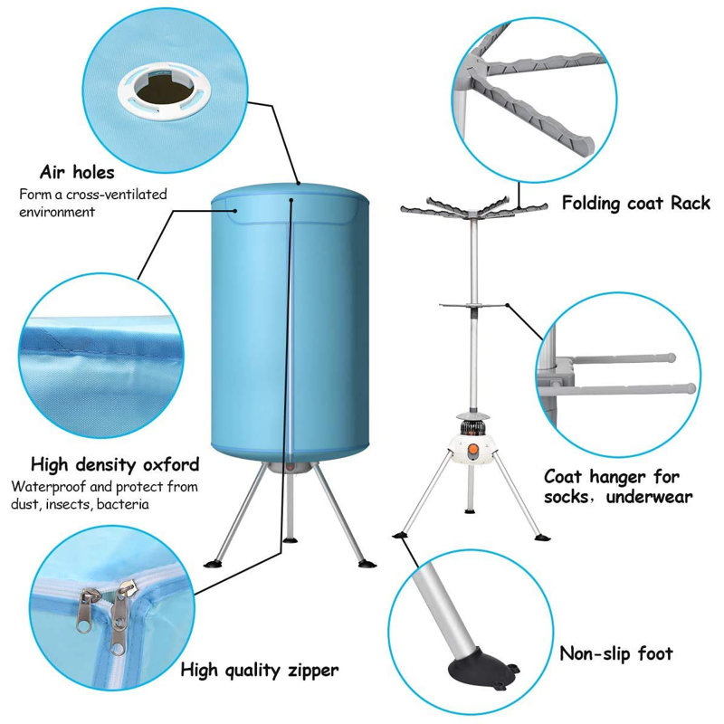 Hot Drying Machine with Heater for Home
