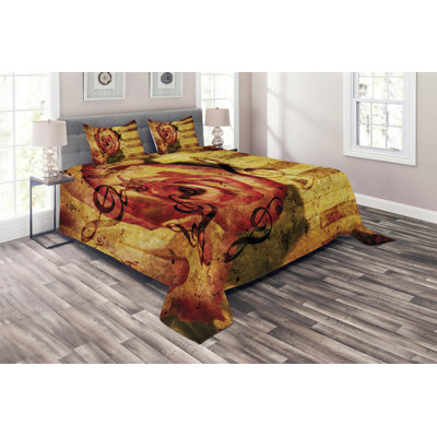 Farmhouse / Country Polyester Coverlet