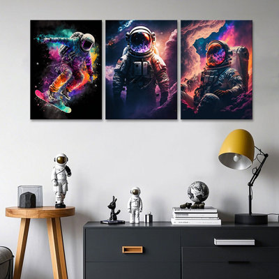 3 Piece Wrapped Canvas Print