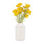 Vase aztèque en céramique neutre texturé ivoire-238890285