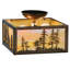 Rustic Lodge 2 - Light Flush Mount