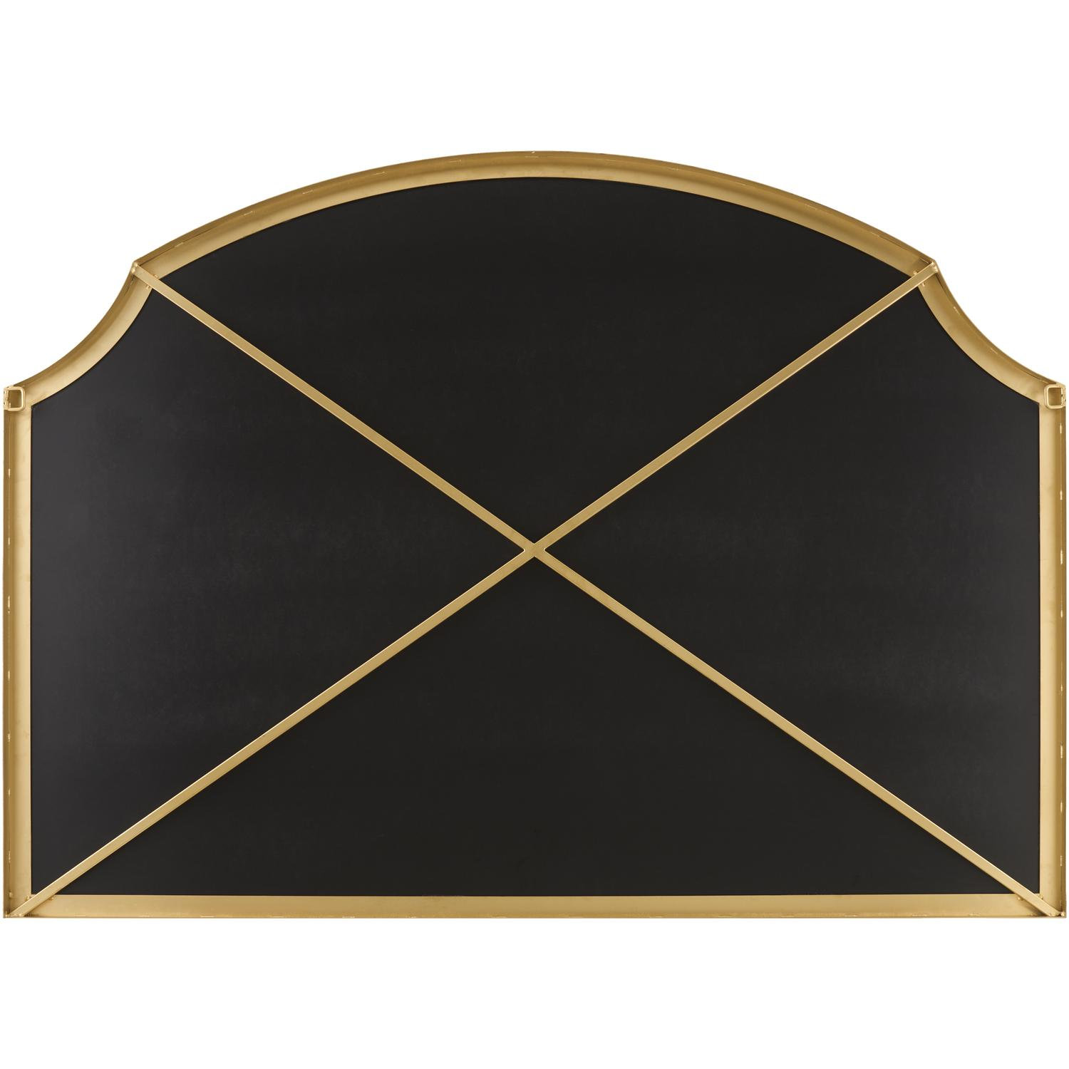 52" Accent Mirror, Gold, 38" x 52"