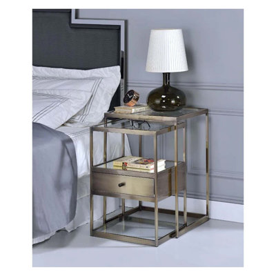 Droagh Stylish 2 Piece Nesting Tables