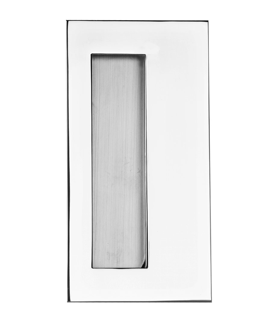 5.9" Rectangular Flush Pull Plate Linnea 